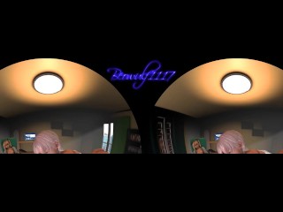 Luna's Unexpected Guests blowjob - Hentai VR Porn Videos