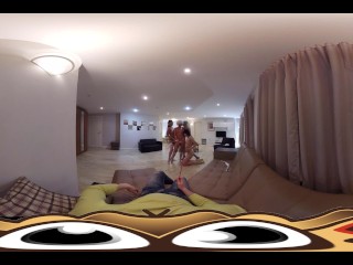 VR Porn Valentine's Orgy Day | Virtual Porn 360