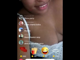 Fat Badoo Girl Flashes Pussy