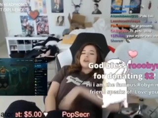 Pokimane Ultimate Moaning ASMR Video / Pokimane Jack Off Challenge